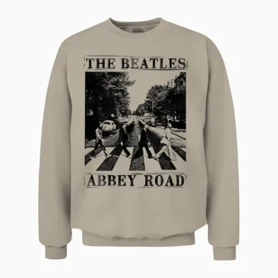Die Beatles - Abbey Road Unisex Sweatshirt - Sand
