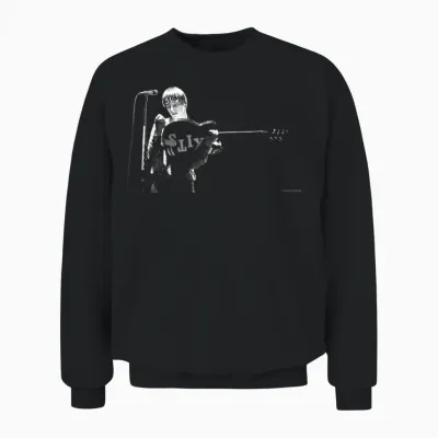 Paul Weller the Jam Gitarrenstecker Von Virginia Turbett Unisex Sweatshirt - Black