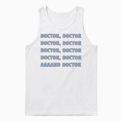 Spies Like Us - Doctor, Doctor,..... Unisex Tank Top - White