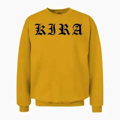 Kira Note Death Unisex Sweatshirt - Gold