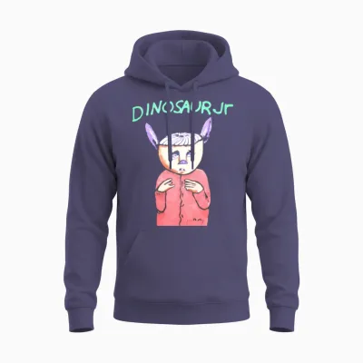 Dinosaur Jr. Unisex Hoodie - Heather Sport Dark Navy