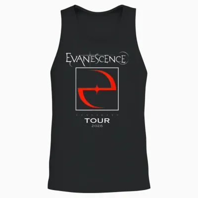 Evanescence 2026 World Tour Unisex Tank Top - Black