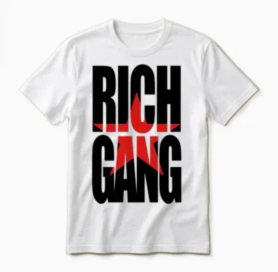 Rich Gang Unisex T-Shirt - White