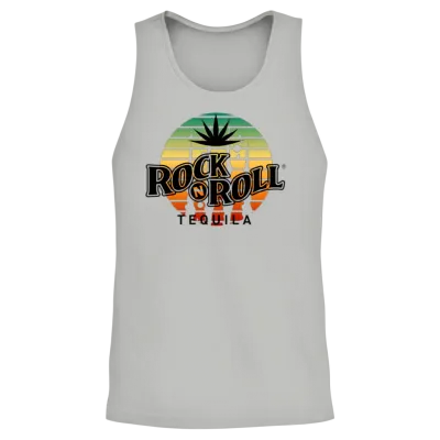 Rock N Roll Tequila Third Collection Unisex Tank Top - Ash