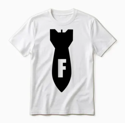 F-Bomb Unisex T-Shirt - White