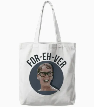 Forever the Sandlot Tote Bags - White