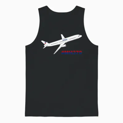 Malaysia Airlines Mh370 Unisex Tank Top - Black