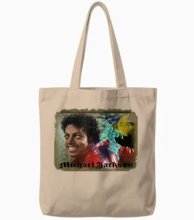 Mj-069 Thriller Tote Bags - Natural