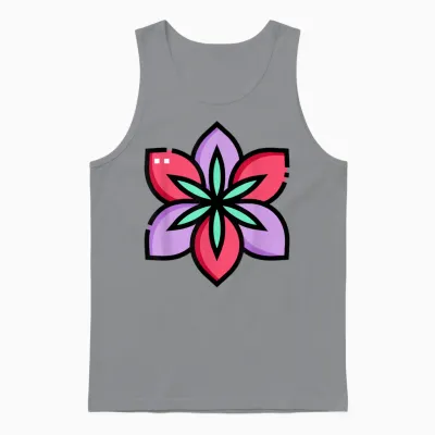 Vraiment Comme Les Fleurs D'amaryllis Belladonna Unisex Tank Top - Sport Grey