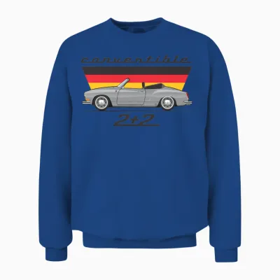 2 Plus 2 Gray Unisex Sweatshirt - Royal