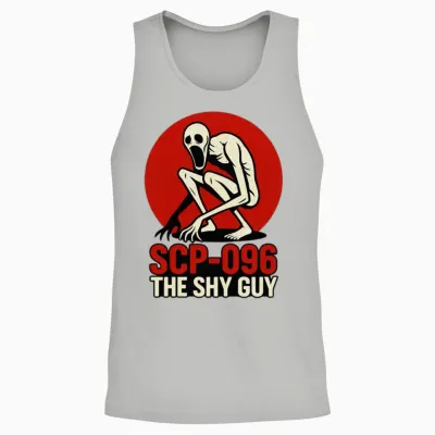 Scp-096 Scp Foundation Unisex Tank Top - Ash