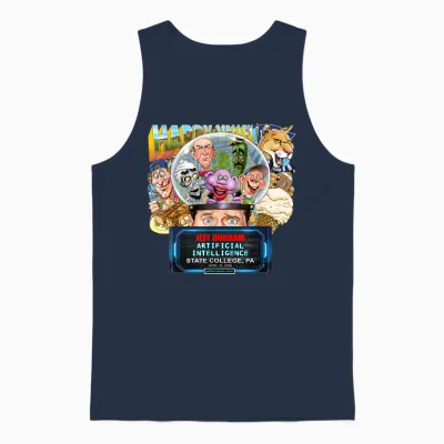 Jeff Dunham State College, Pa (2026) Unisex Tank Top - Navy