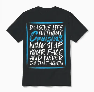 Cruise Cruising Cruise Ship Unisex T-Shirt - Black