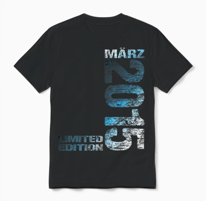 März 2015 Junge Mädchen 11. Geburtstag Limited Edition 11 Unisex T-Shirt in Black