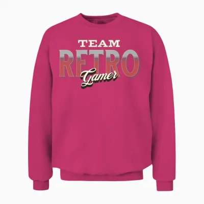 Team Retro Gamer Unisex Sweatshirt - Heliconia