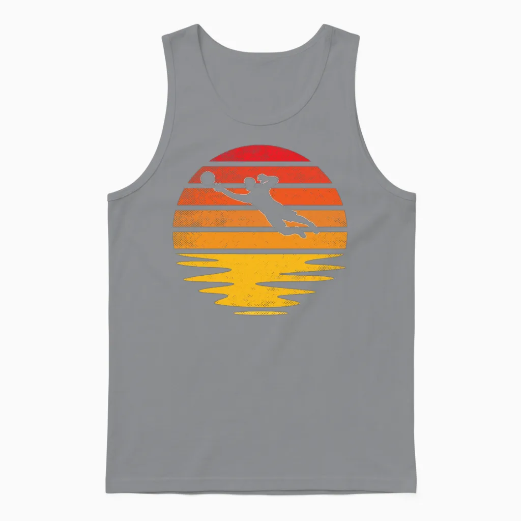 Keeper Retro Unisex Tank Top in Sport Grey