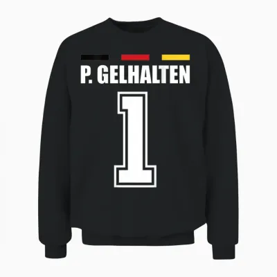 Funny Name Germany Jersey for Mallorca and the Party T-Shirt, Black, S Unisex Sweatshirt - Black