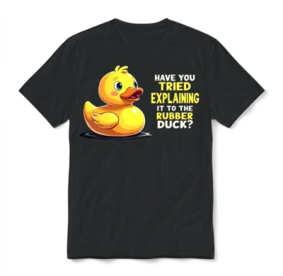 Funny Programmer Unisex T-Shirt - Black