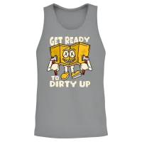 Dirty Outdoor Camping Funny Unisex Tank Top - Sport Grey – 2