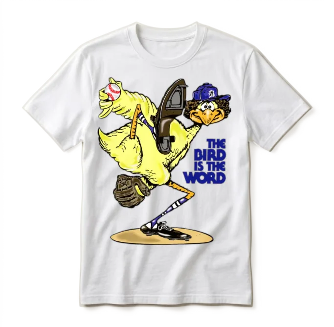 The Bird Is the Word โ Lovers Gift Unisex T-Shirt - White