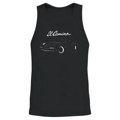 El Camino Unisex Tank Top - Black