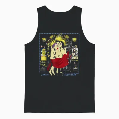 Jane’s Addiction Habitual Unisex Tank Top - Black