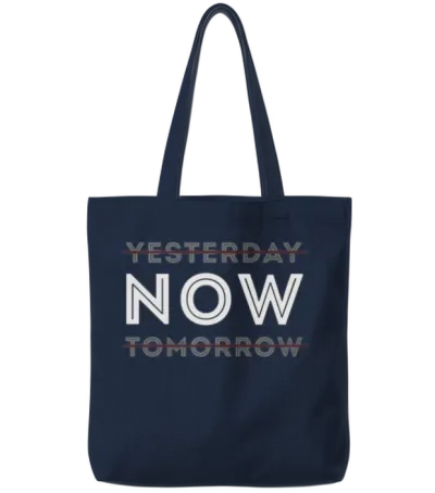 Focus on Now Tote Bags - Navy