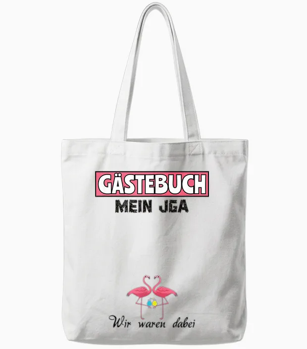 Team Braut Jga Mädels Gästebuch Junggesellinnenabschied Tote Bags in White