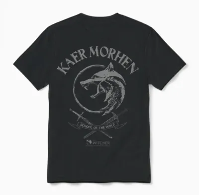 The Witcher Kaer Morhen Unisex T-Shirt - Black