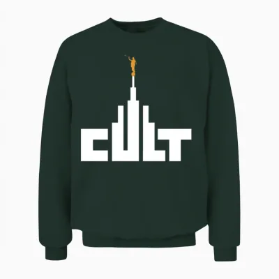 Mormon Cult Design Unisex Sweatshirt - Forest