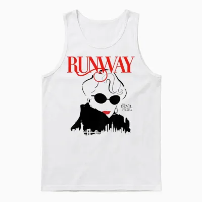 Devil Wears Prada Runway Unisex Tank Top - White
