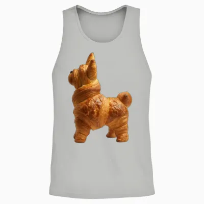 Dog Unisex Tank Top - Ash