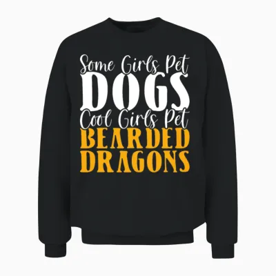 Bearded Dragon Unisex Sweatshirt - Black