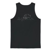 Dog-Breed Great-Dane-Dog Dog-Moms Dog-Dad Unisex Tank Top - Black – 1