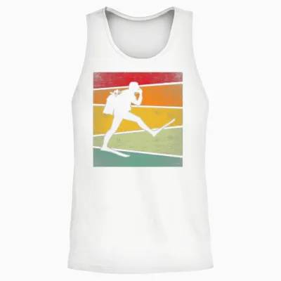 Dive Retro Unisex Tank Top - White