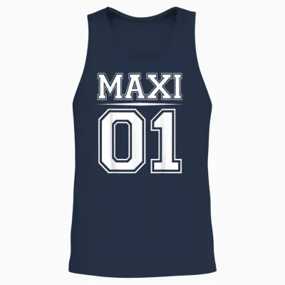 Maxi 01 Familien Outfit | Mutter Vater Kind Set Partnerlook Unisex Tank Top - Navy