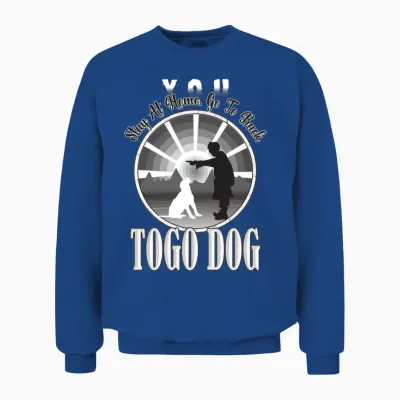 Dog Lover Togo Dog Unisex Sweatshirt - Royal