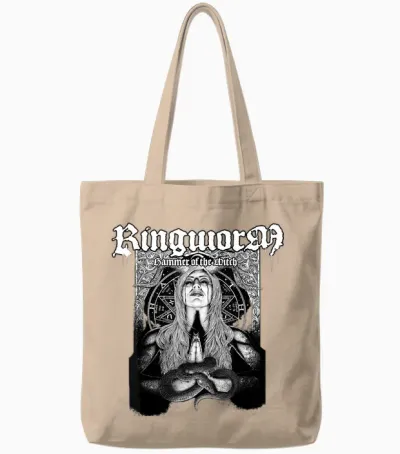 Ringworm - Hammer of the Witch - Produit Officiel Tote Bags - Natural