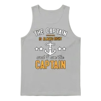 Boating Gifts for Dad Boating Gift for Boat Owner Unisex Tank Top - Ash – 1