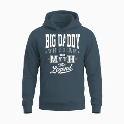 Big Daddy Legend Unisex Hoodie - Dark Heather