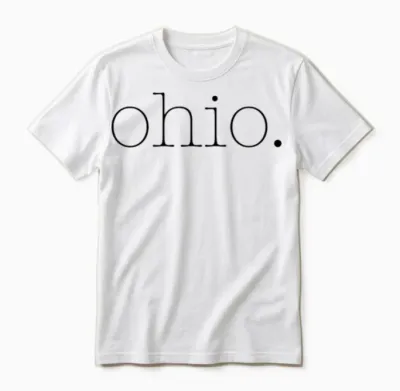 Ohio Unisex T-Shirt - White