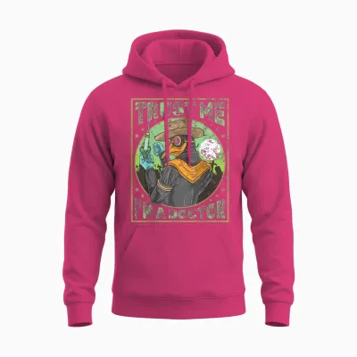 Horrorfilm Filmfestival + Halloween Clown Horror Pest Doktor Unisex Hoodie - Heliconia