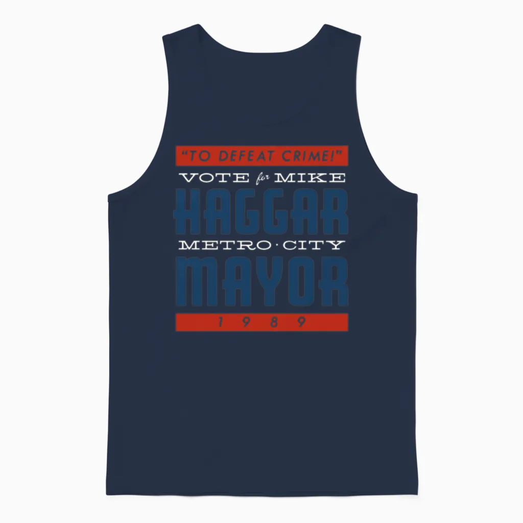 Mayor Haggar Unisex Tank Top in Navy