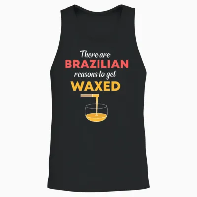 Waxing Specialist Funny Unisex Tank Top - Black