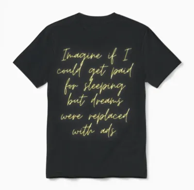 Funny Quotes Unisex T-Shirt - Black