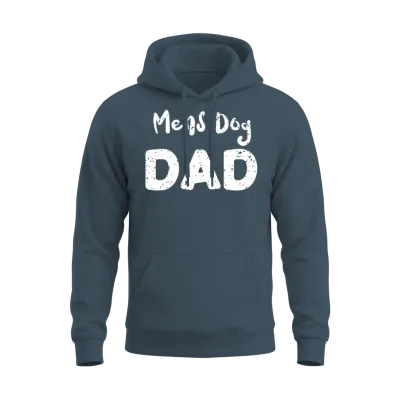 Mens Dog Dad - Dogs Unisex Hoodie - Dark Heather