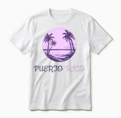 Puerto Rico Unisex T-Shirt - White