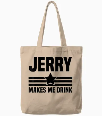 Hilarious Jerry Makes Me, I Love Dallas, I Heart Dallas Tote Bags - Natural