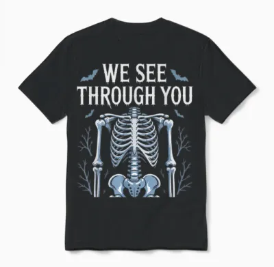 Halloween Manipulateur Radio Effrayant Manip Radiologie Unisex T-Shirt - Black