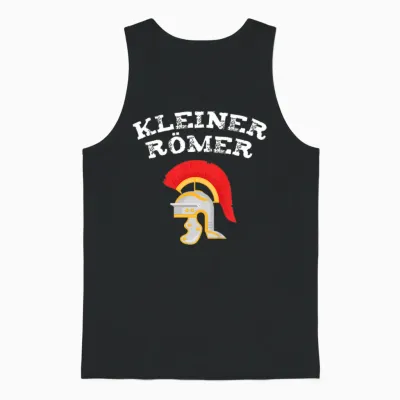 Kleiner Römer Kinder Unisex Tank Top - Black